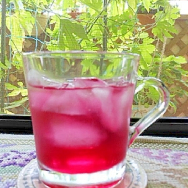 クエン酸入りの赤紫蘇ジュースで夏バテ予防しましょ♪